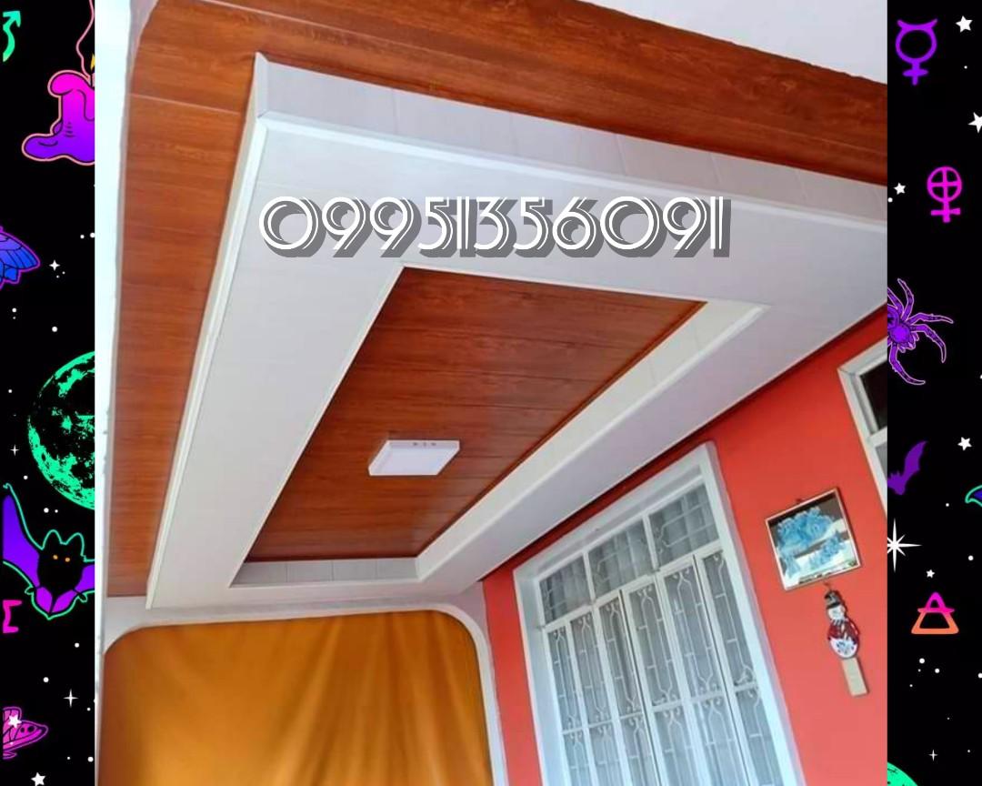 PVC CEILING Kisame Spandrel Wallcladdings Hardieflex Plasterboard PVC ...