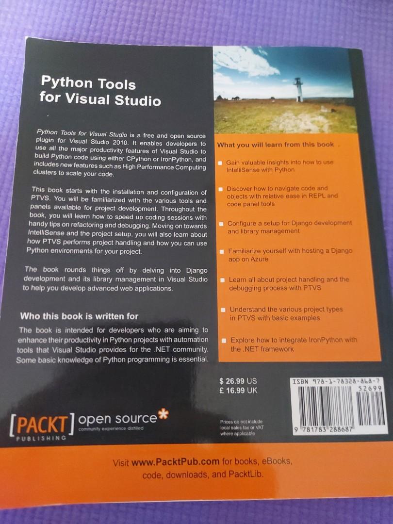 Python Tools for Visual Studio, Hobbies & Toys, Books & Magazines ...
