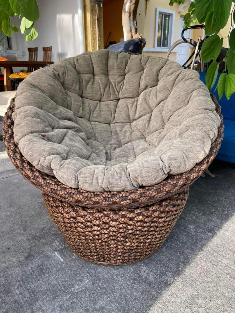 Washable hotsell papasan cushion