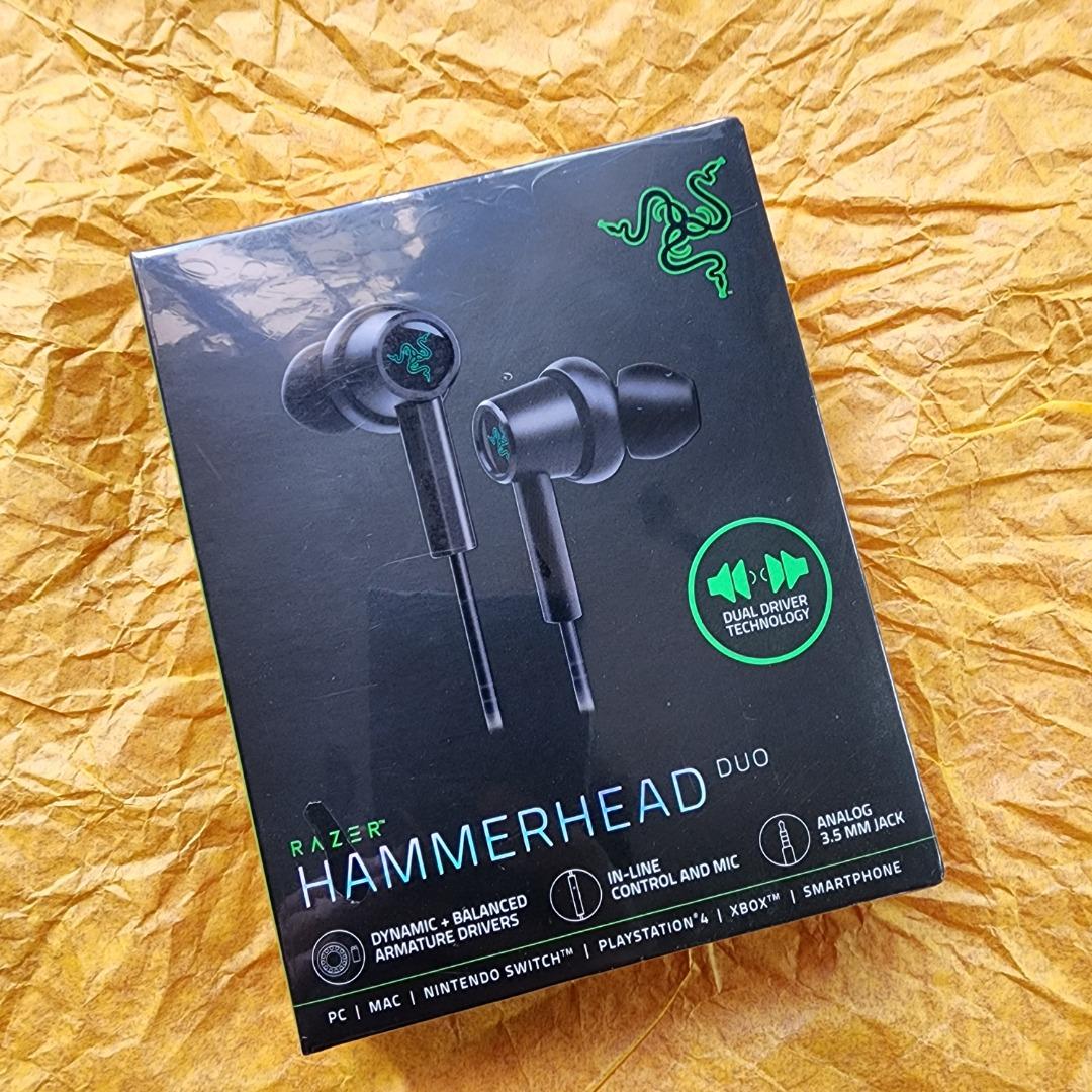 Razer Hammerhead Duo Headset RZ12 02790200 R3M1 Audio