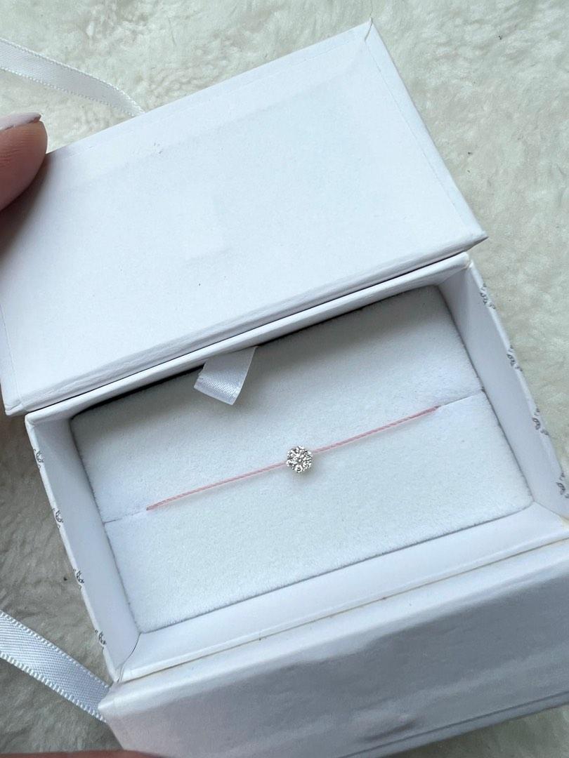 Redline diamond top bracelet