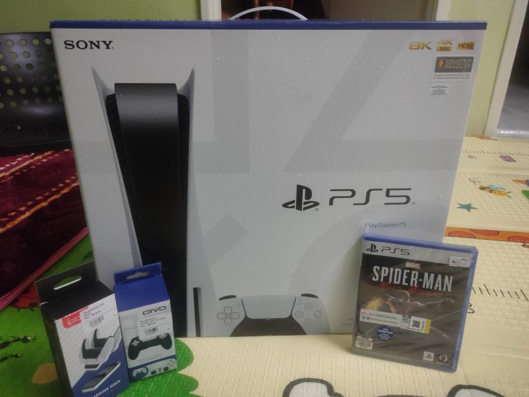 Rental PS5 Disc Edition, Video Gaming, Video Game Consoles, PlayStation