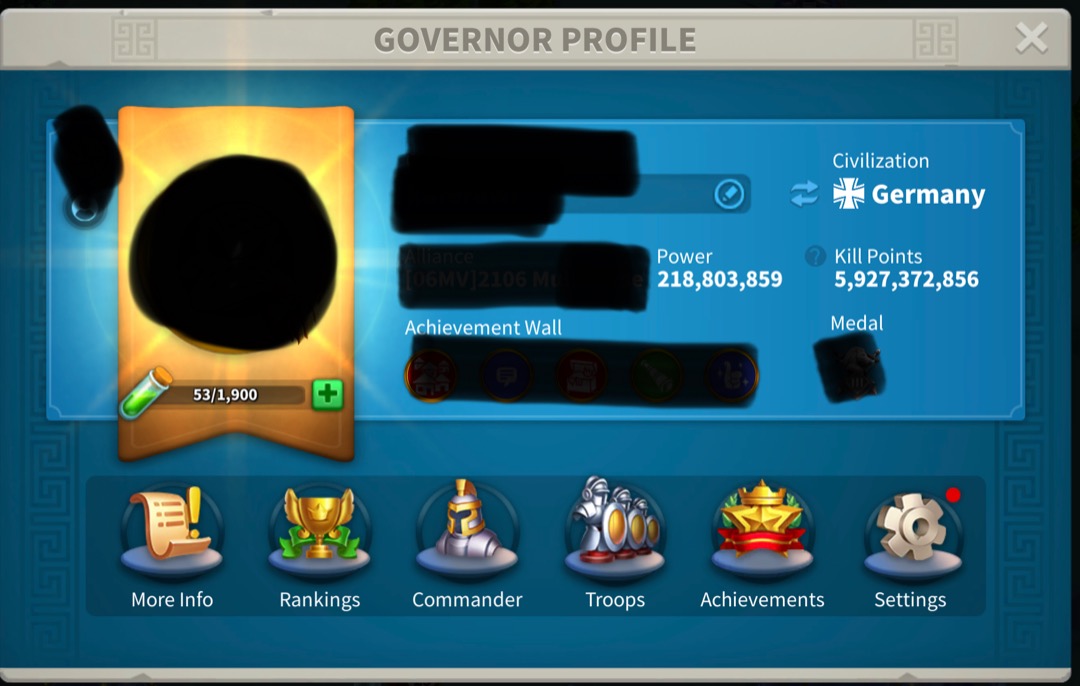 Rise of Kingdom whale account for sale (price nego), Video Gaming ...