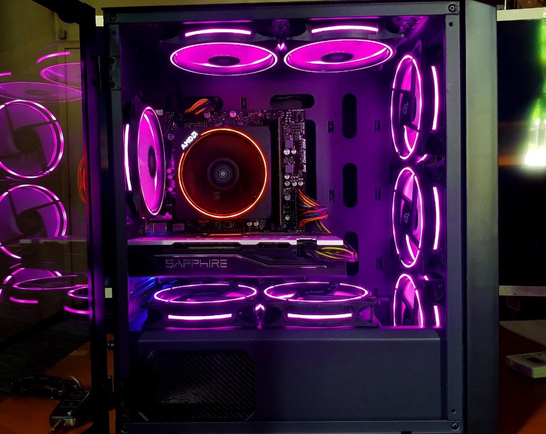 Ryzen 5 Gaming Rig with Receipt & Store Warranty Desktop PC System Unit ...