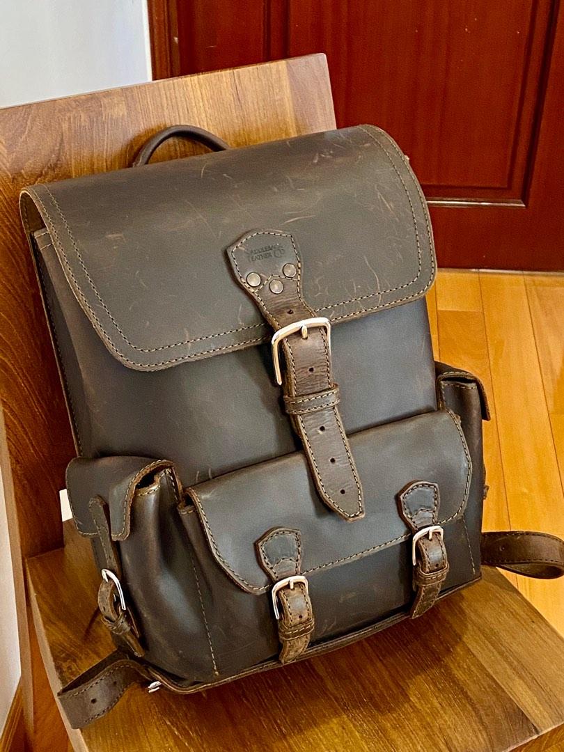 Saddleback leather front pocket backpack deals