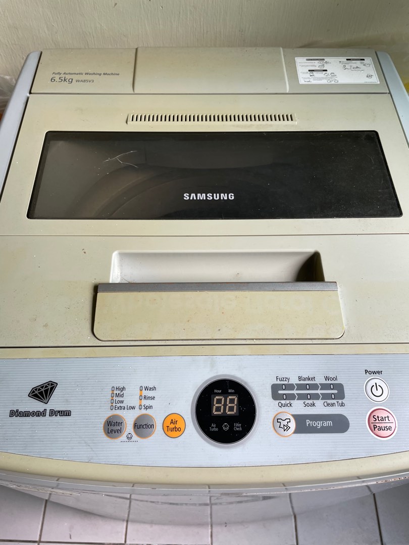 Samsung 6.5kg washing top load washing machine, TV & Home Appliances