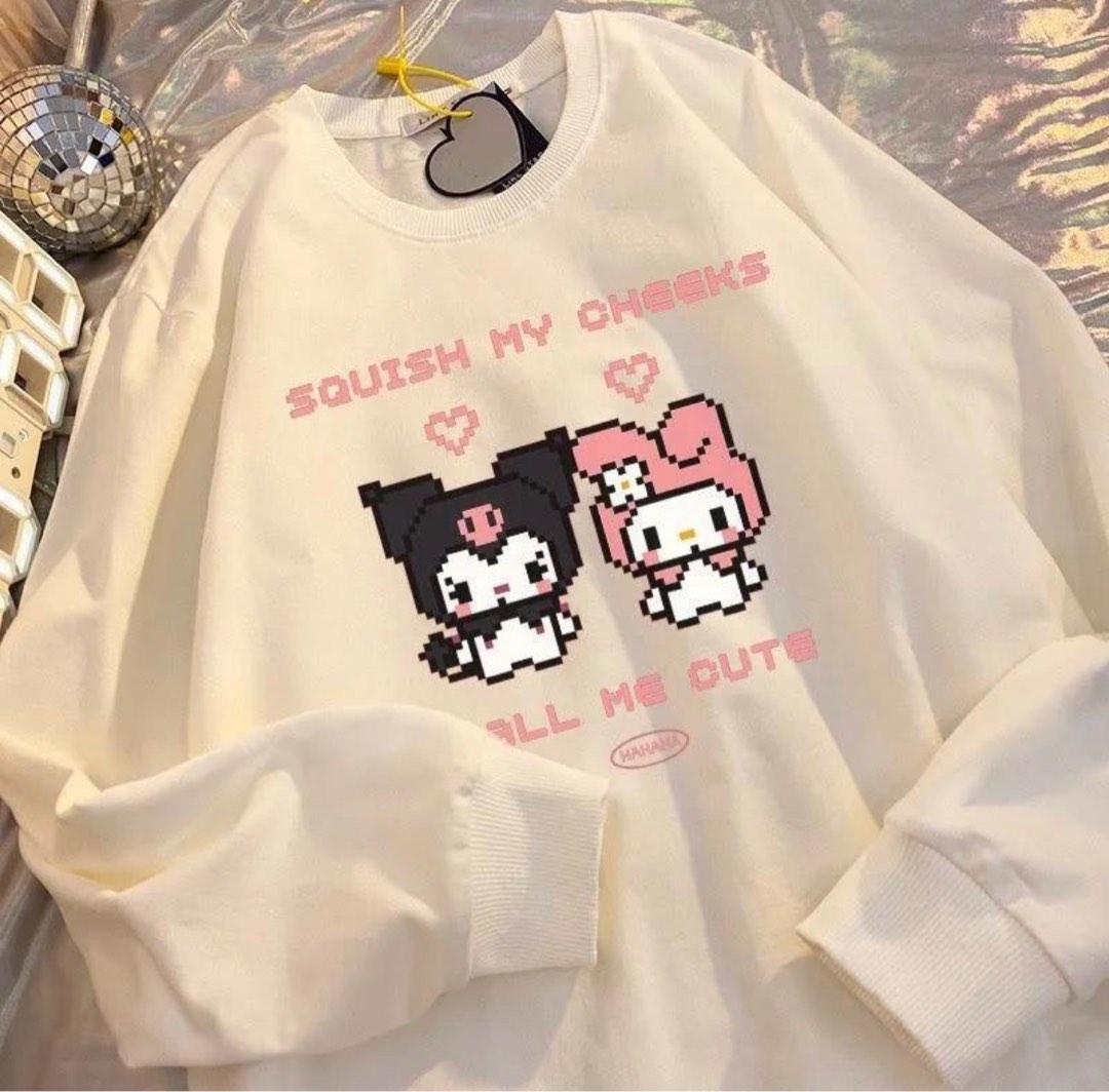 Sanrio Kuromi and Melody Sweater, Women's Fashion, Tops, Longsleeves on ...