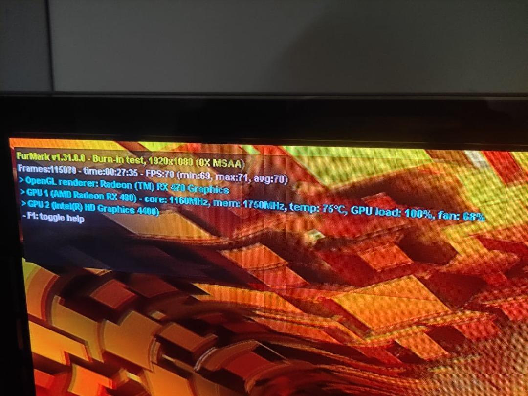 Rx 470 online furmark