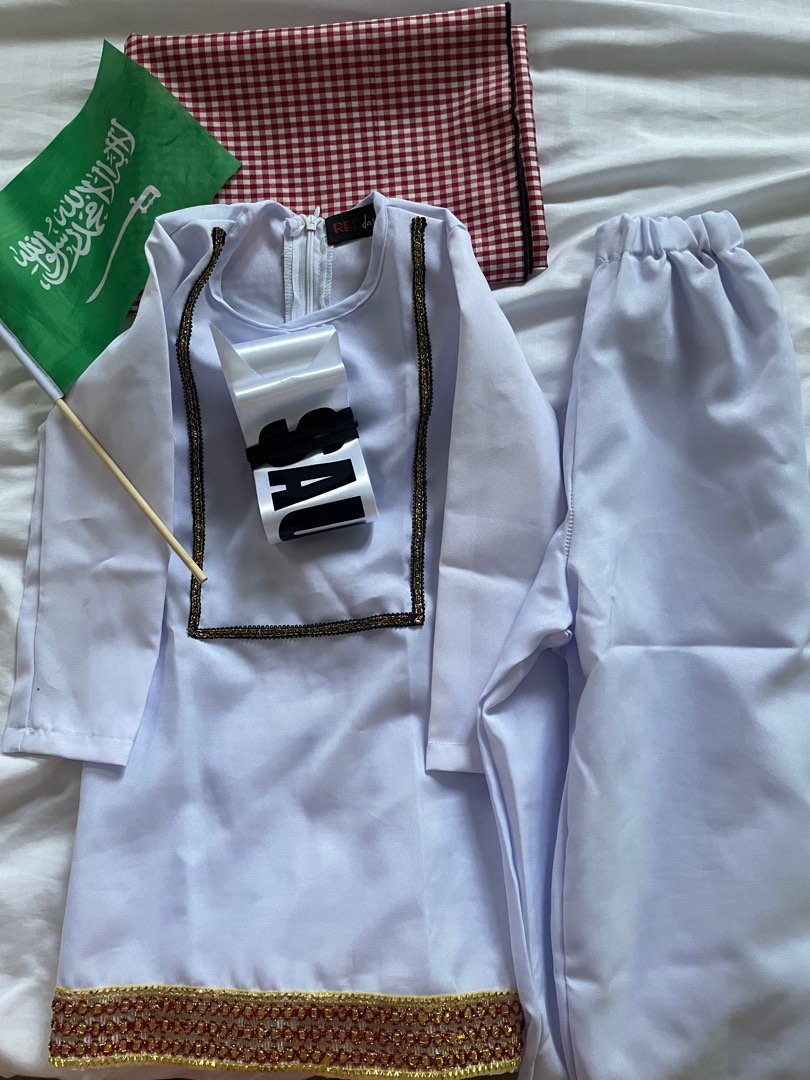 Saudi Arabia Costume, Babies & Kids, Babies & Kids Fashion on Carousell