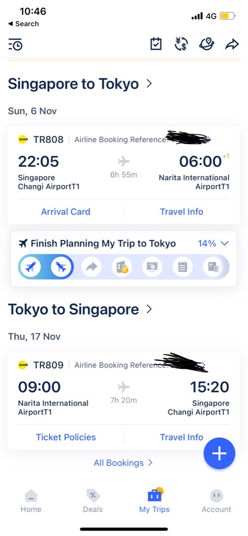 scoot air tickets to japan, Tickets & Vouchers, Flights & Overseas