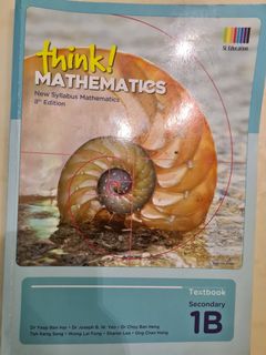 Sec 2 Maths and P3 B Maths book, Hobbies \u0026 Toys, Books \u0026 Magazines, Textbooks on Carousell