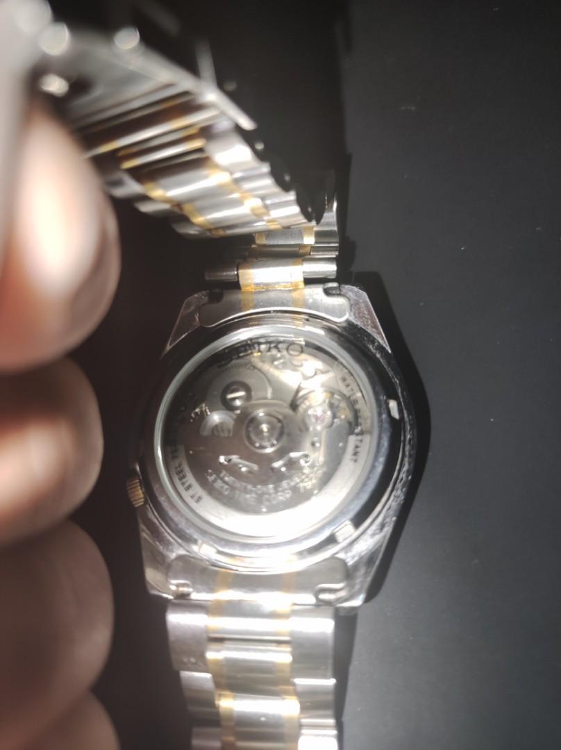 Seiko 5 SNKL47K1 Automatic Steel Watch (Pawnable), Men's Fashion