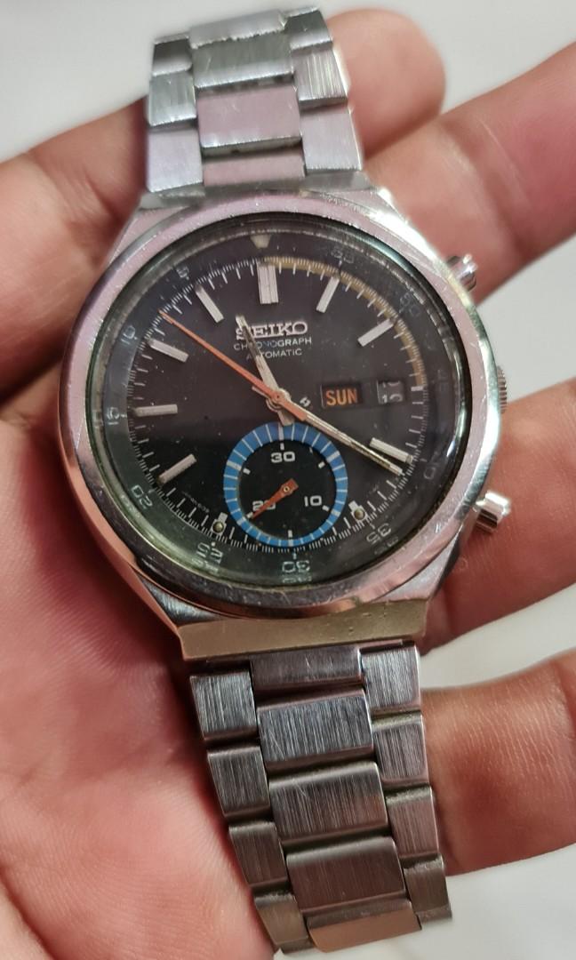 Seiko Chronograph 6139 - 7060, Men's Fashion, Watches & Accessories,  Watches on Carousell