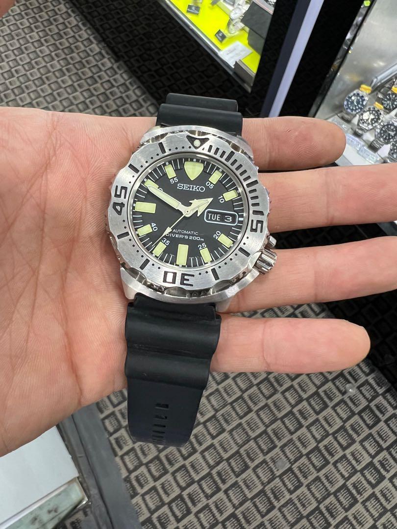 SEIKO MONSTER SCUBA AUTOMATIC DIVERS 200M RARE, Men's Fashion, Watches &  Accessories, Watches on Carousell