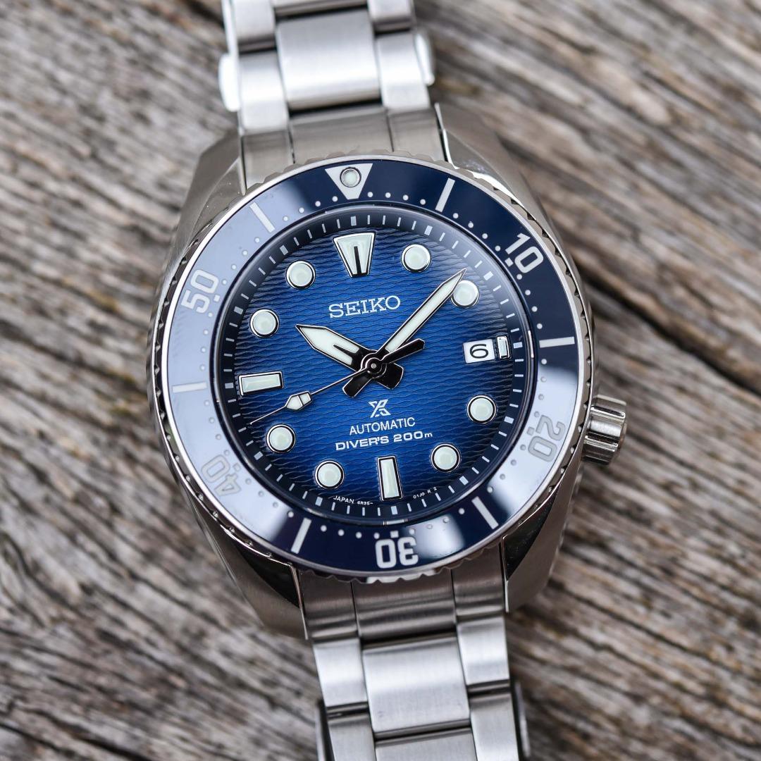 Seiko Prospex Sea SPB321J1 Blue King Sumo Made In Japan Automatic Men's  Diver's Sport Watch SPB321, Men's Fashion, Watches & Accessories, Watches  on Carousell