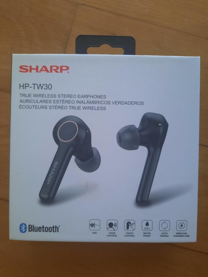 Sharp Wireless Earbuds HP-TW30, Audio, Earphones on Carousell
