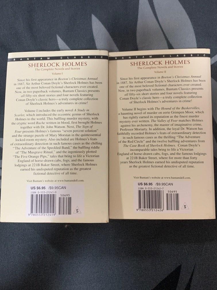 Sherlock Holmes: The Complete Novels and Stories (Category: Storybooks) located in Quezon City. Submitted by zaexo (Listing ID 1193131585, Image 2). Description: * never read GCash, Gogo Xpress/Lalamove.