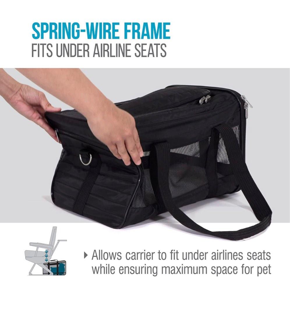 Sherpa Original Deluxe Pet Carrier, Large, Black, Pet Supplies, Homes