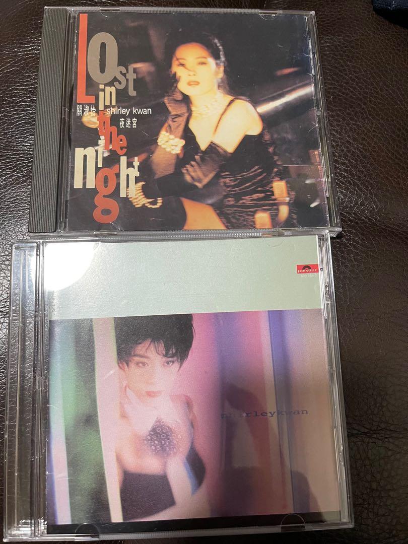Shirley Kwan 關淑怡兩隻舊版cd 兩碟均極新淨95 新 只小小極微絲花 金色夏季cd T113 01 版冇ifpi 有歌詞 欠底紙 夜迷宮