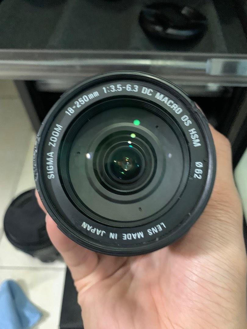 Sigma Lens (Canon) 18250, Photography, Lens & Kits on Carousell