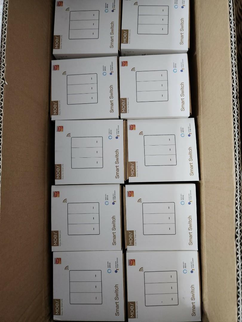 Smart switch (Category: Lighting) located in Singapore. Submitted by new_or_refurbished_items (Listing ID 1193060270, Image 1). Description: next shipment just in. Full home automation. smart switches ($45), motion sensor ($25), door contact ($25) etc installation and programming provided. enquire to get an obligation free quote with installation..