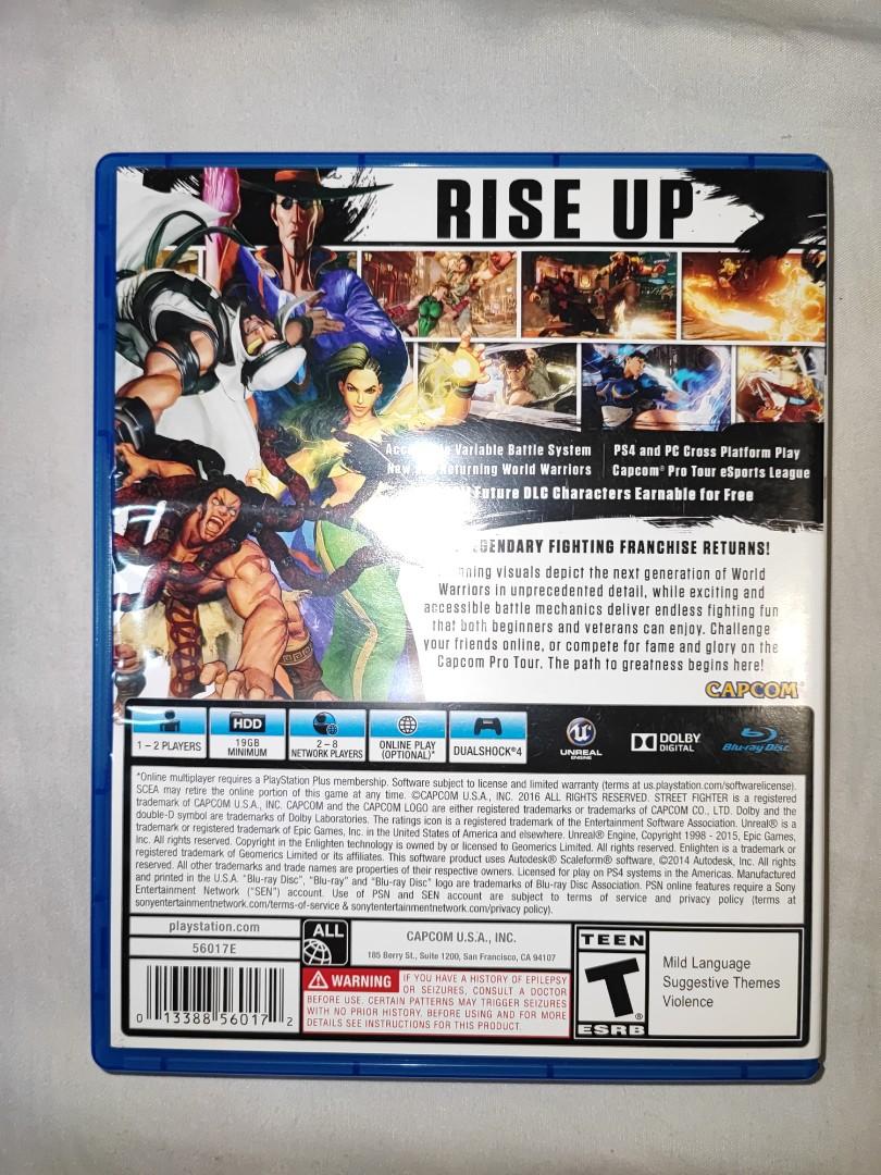 Street fighter v digital ps4 2025