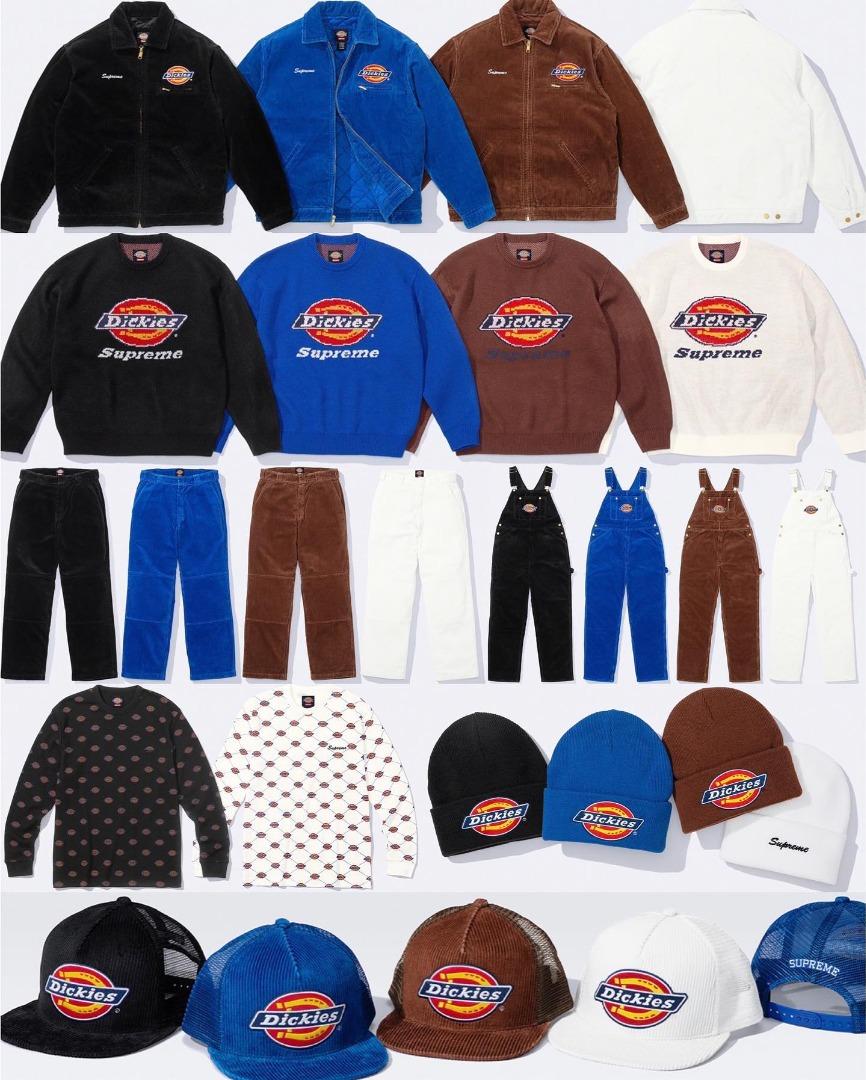 73%OFF!】 青 Supreme x Dickies Corduroy Cap kids-nurie.com