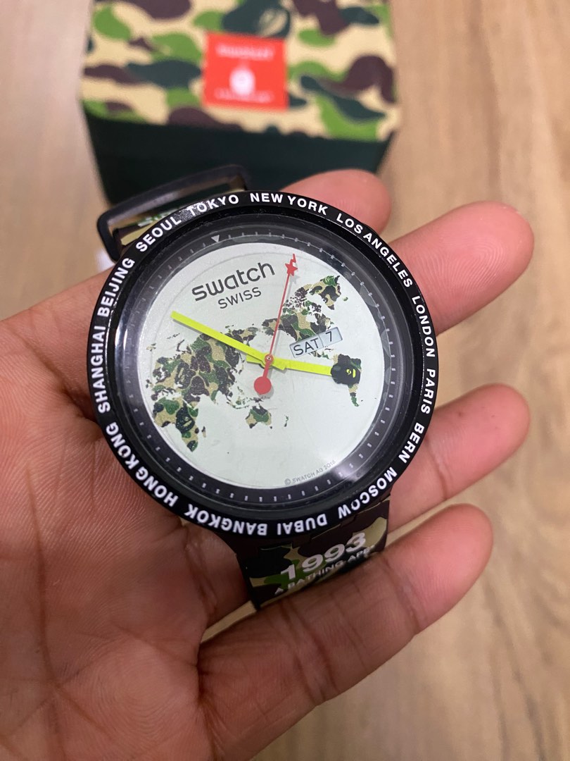 Swatch deals bape watch