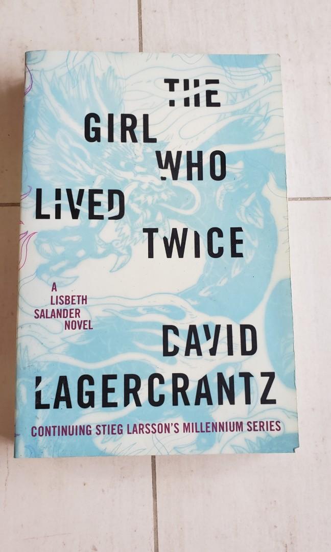 The Girl Who Lived Twice David Lagercrantz, Hobbies & Toys, Books