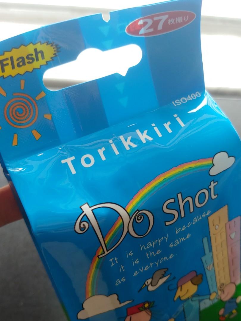 Torikkiri Do Shot 過期即棄菲林相機iso 400 全新未開封有幾部附sample