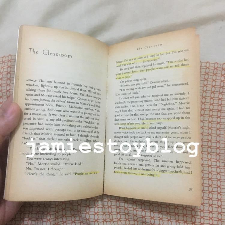 Tuesdays with Morrie by Mitch Albom book, Hobbies & Toys, Books ...