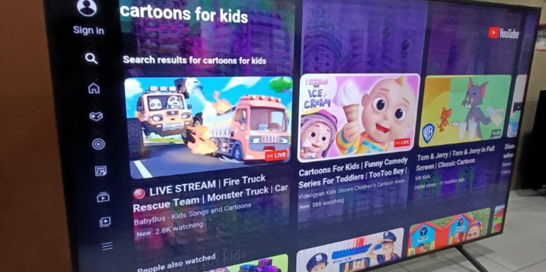 Tv rosak ( Samsung 75" ua75ru7100 ), TV & Home Appliances, TV