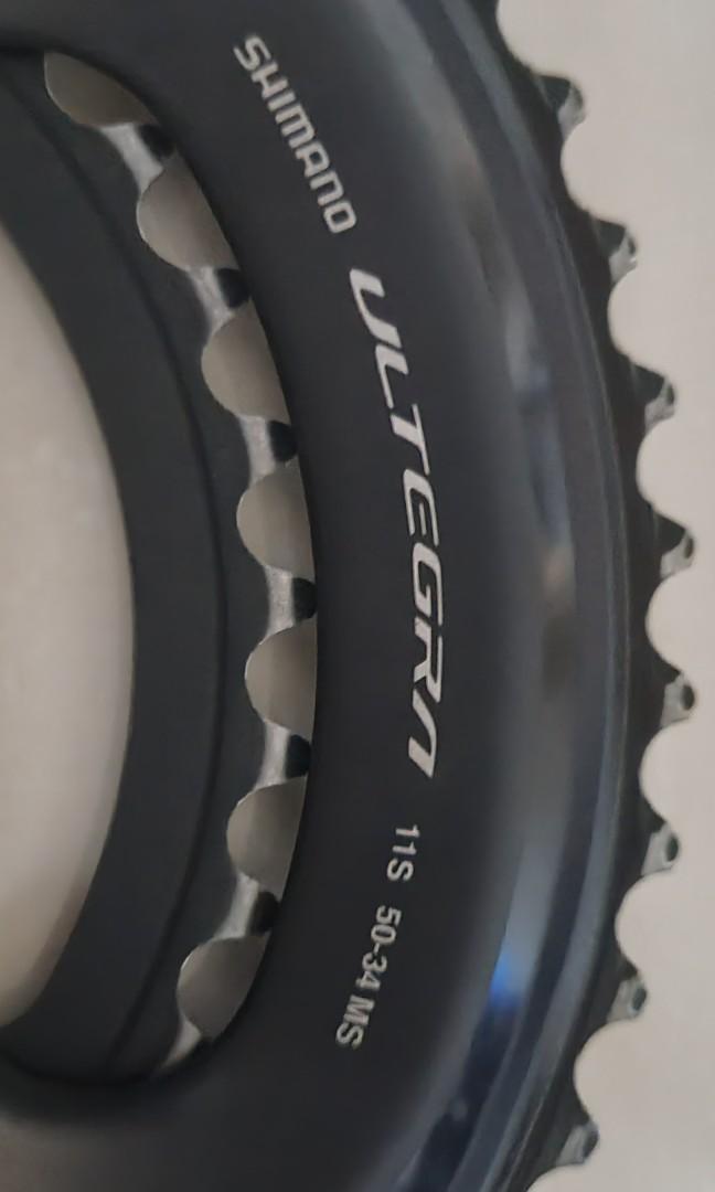 Ultegra R8000 crankring 50t, Sports Equipment, Bicycles & Parts, Parts