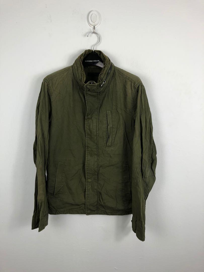 Uniqlo Green Army Jacket