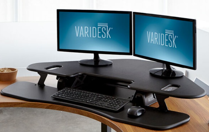 Varidesk cube 2025 corner 48