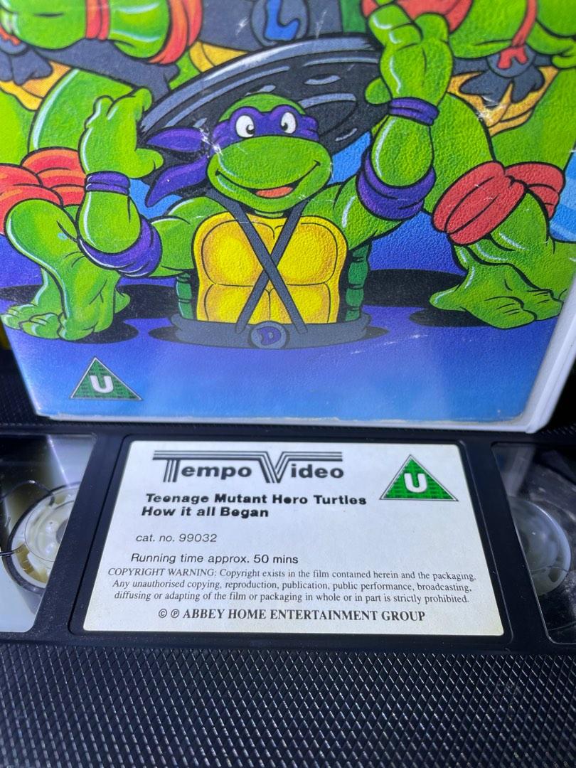 Teenage Mutant Ninja Turtles (classic) (How It All Began; 1987