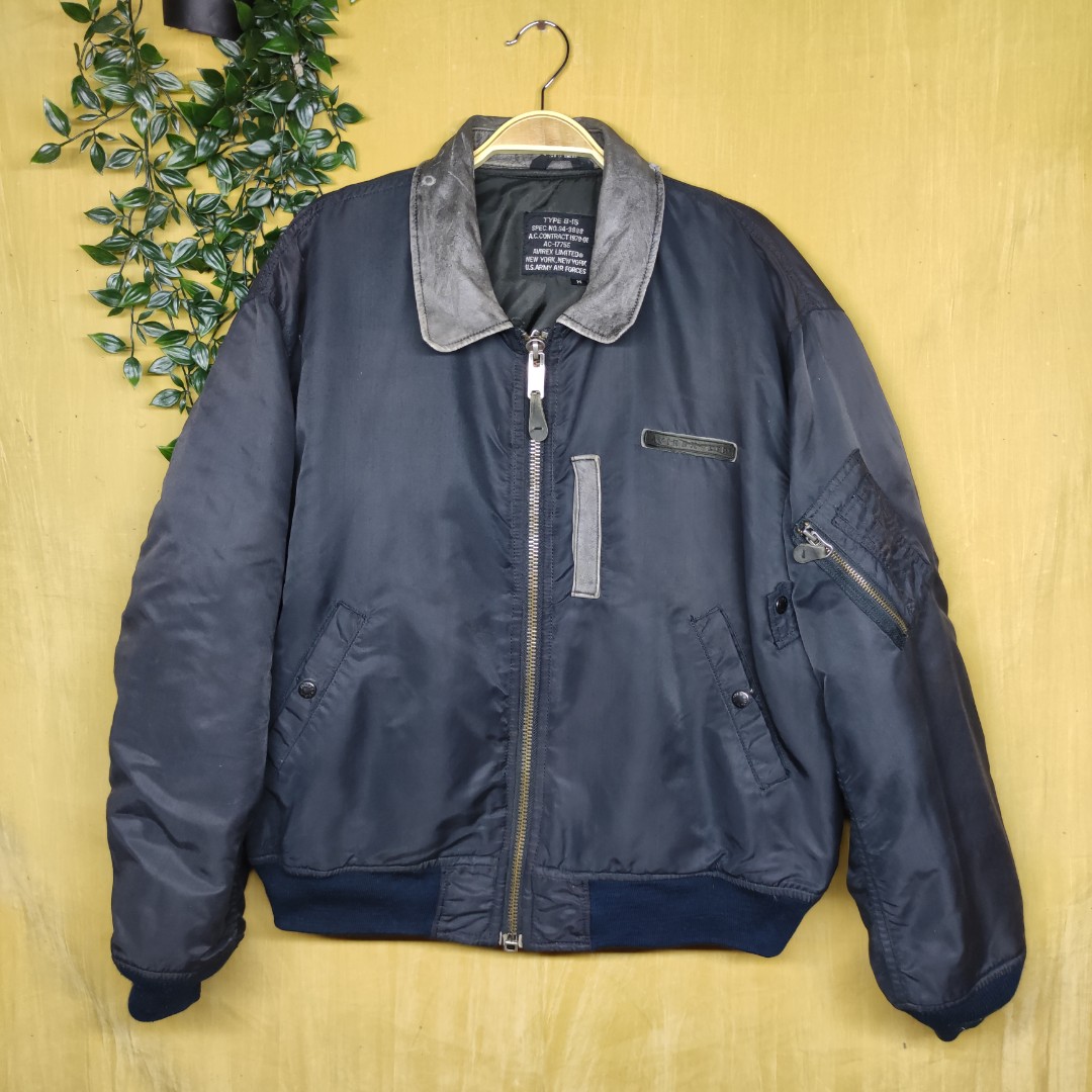 vintage 1987 Avirex leather jacket, Men's Fashion, Coats, Jackets and ...