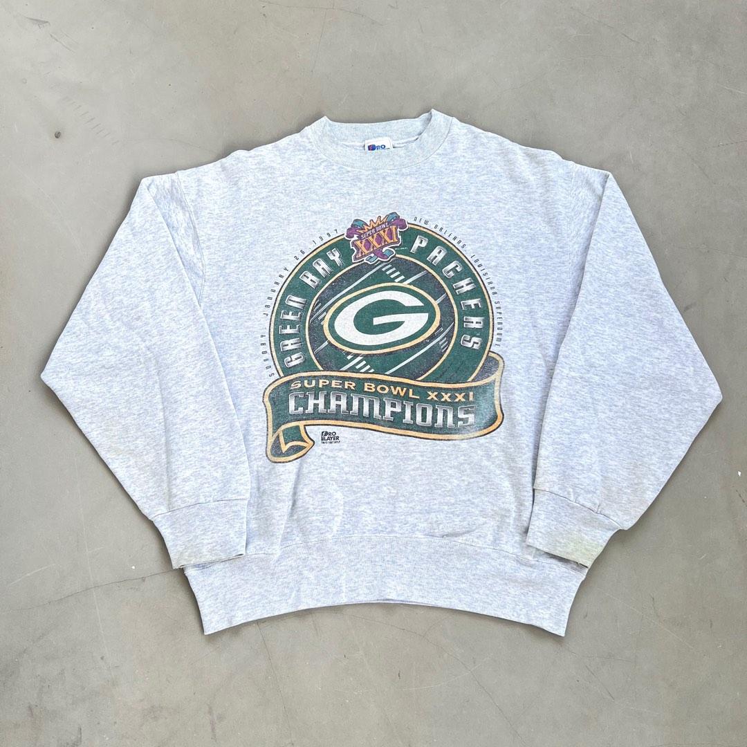 XL Embroidered Packers 90s Green Reverse Weave Champion Sweatshirt