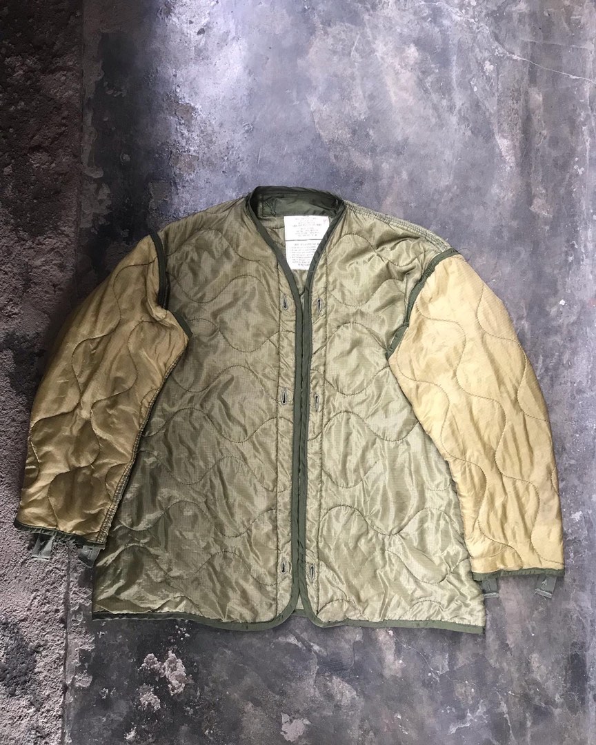 Vintage M65 Liner Jacket, Fesyen Pria, Pakaian , Baju Luaran di Carousell