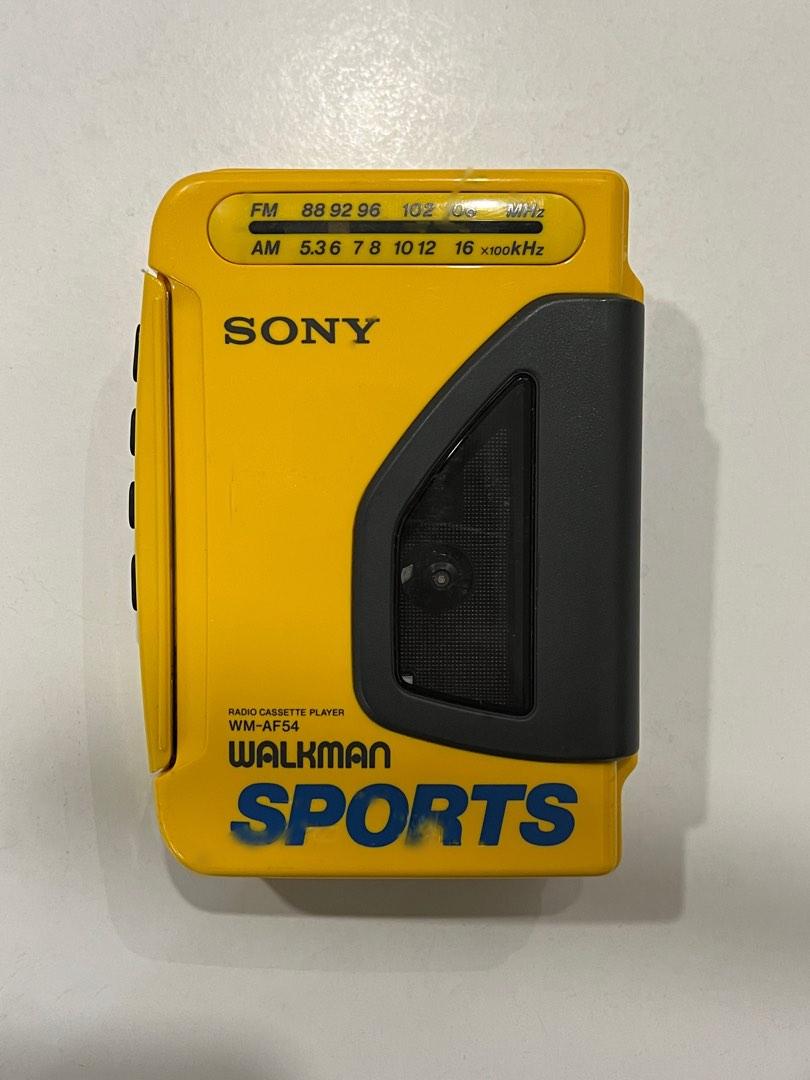 Vintage Sony Walkman Sports WMAF54 cassette tape player, Audio