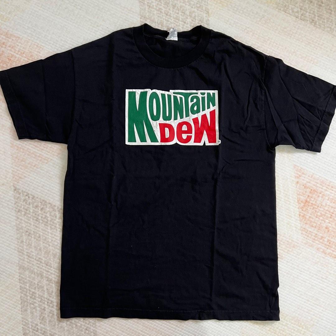 Vintage Tee Mountain Dew, Men's Fashion, Tops & Sets, Tshirts & Polo