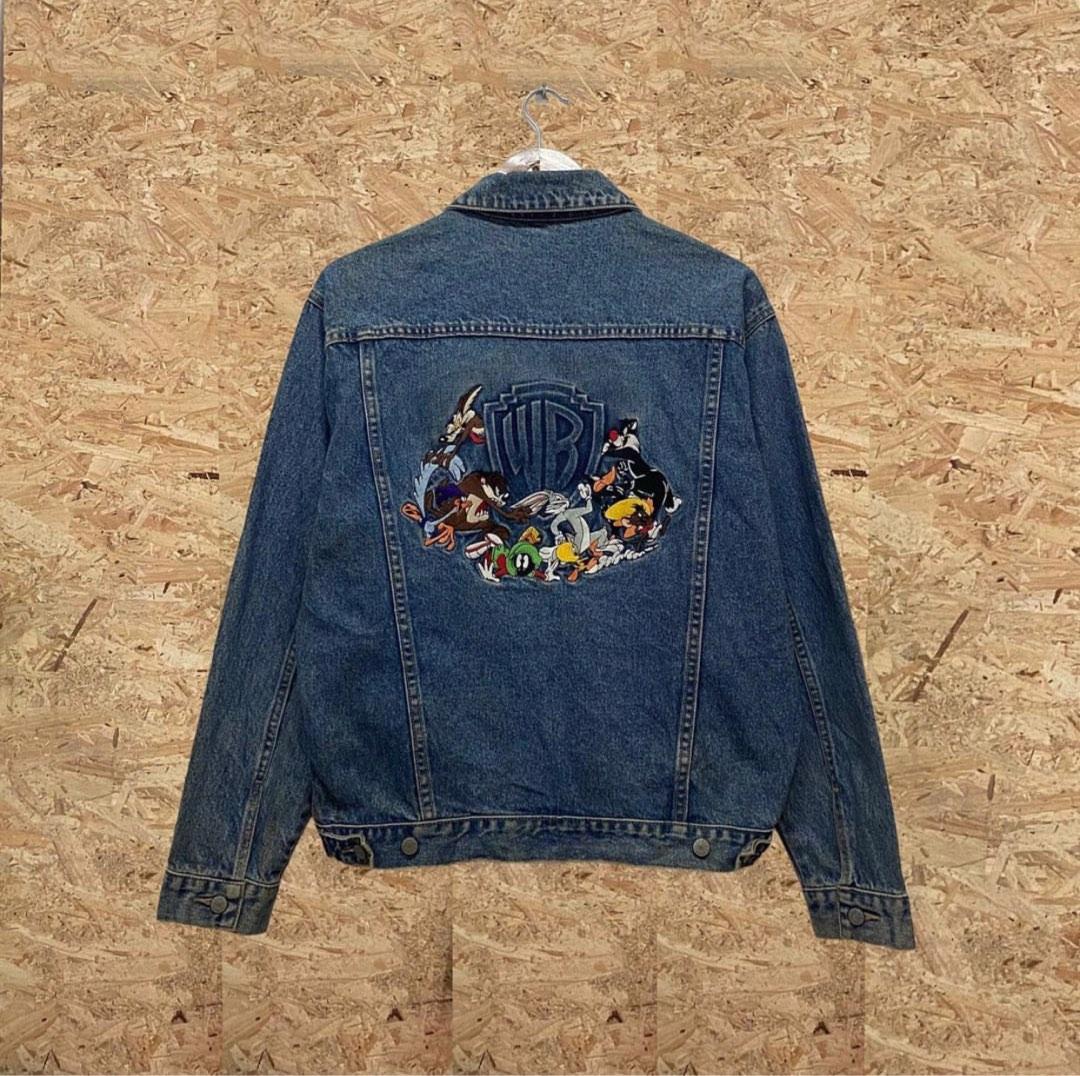 Warner brothers denim jacket clearance