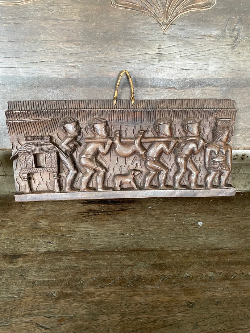 Wood Carving Wall Decor, Furniture & Home Living, Home Decor, Wall