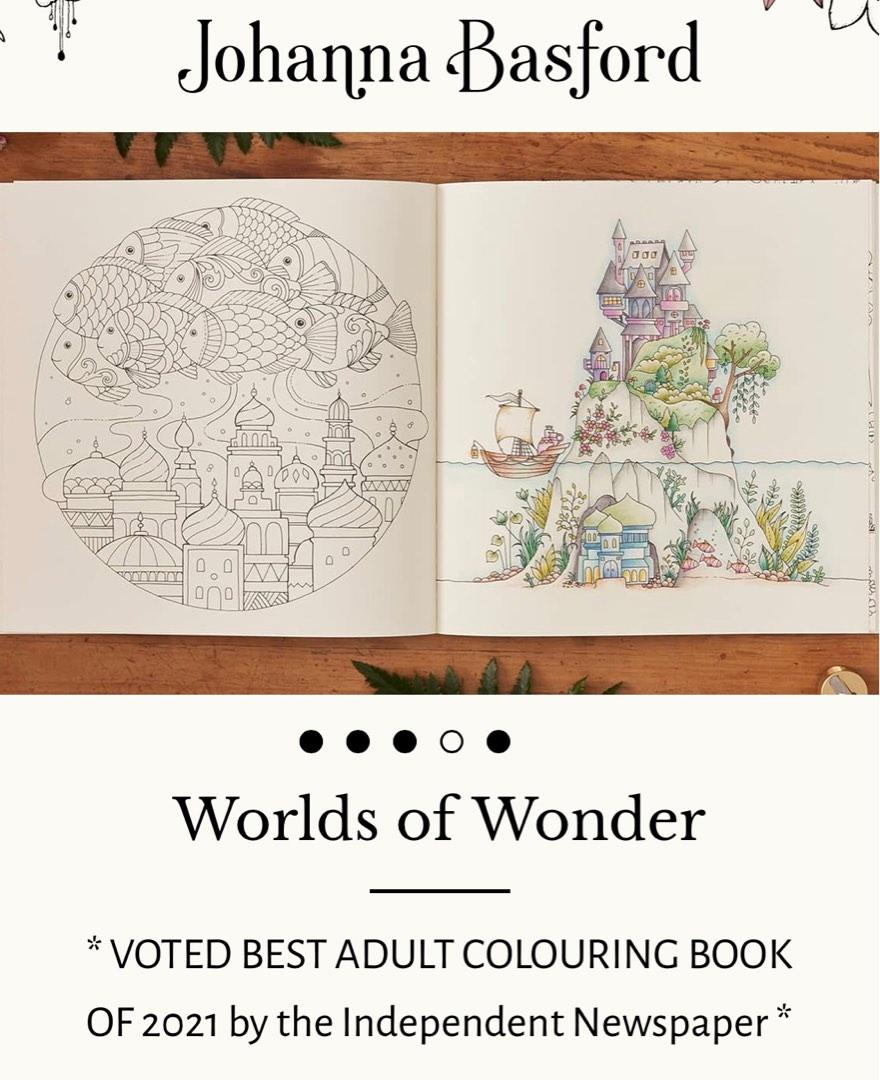 Worlds of Wonder: A Coloring Book for the Curious by Johanna