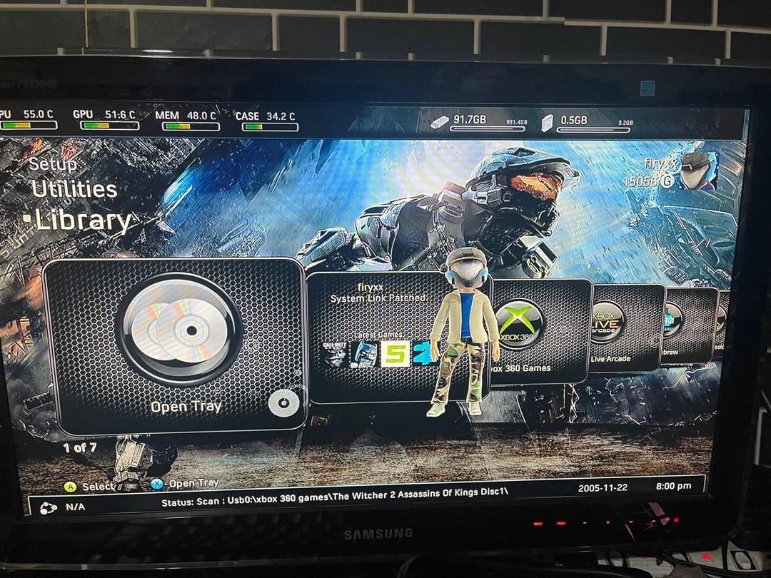 Xbox 360 jtag, Video Gaming, Video Game Consoles, Xbox on Carousell