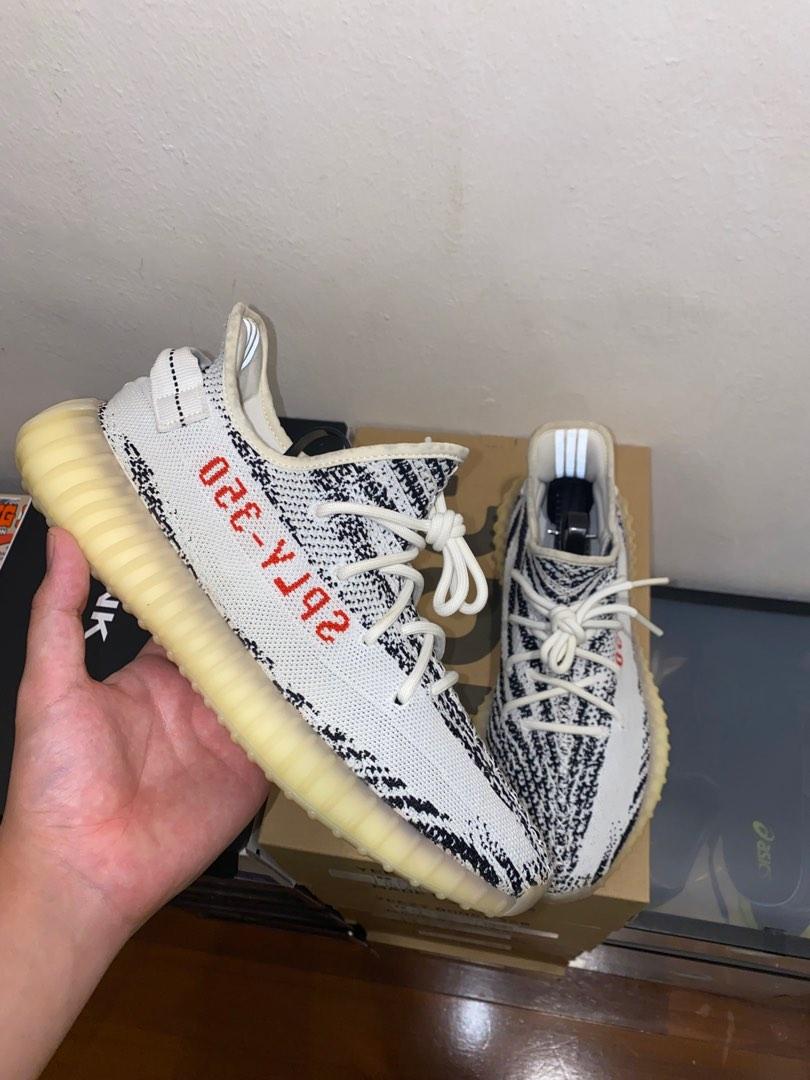 Yeezy shop zebra 45