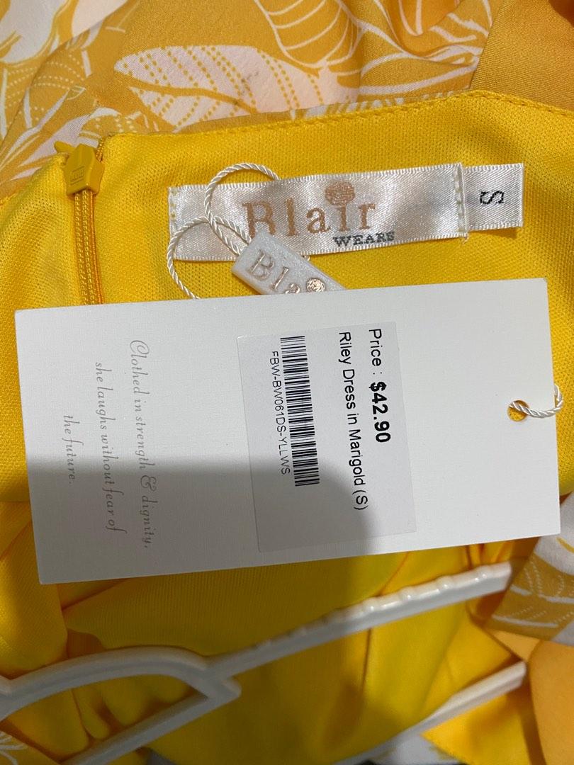 Fashion Yellow Women‘s Dress S644 main image 0