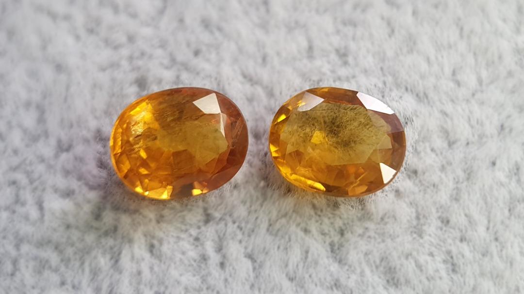 Rare yellow clearance gemstones
