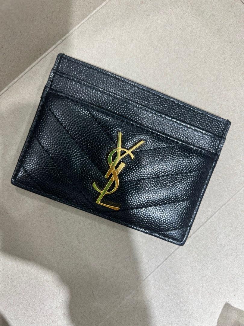 YSL card holder, Women's Fashion, Bags & Wallets, Wallets & Card