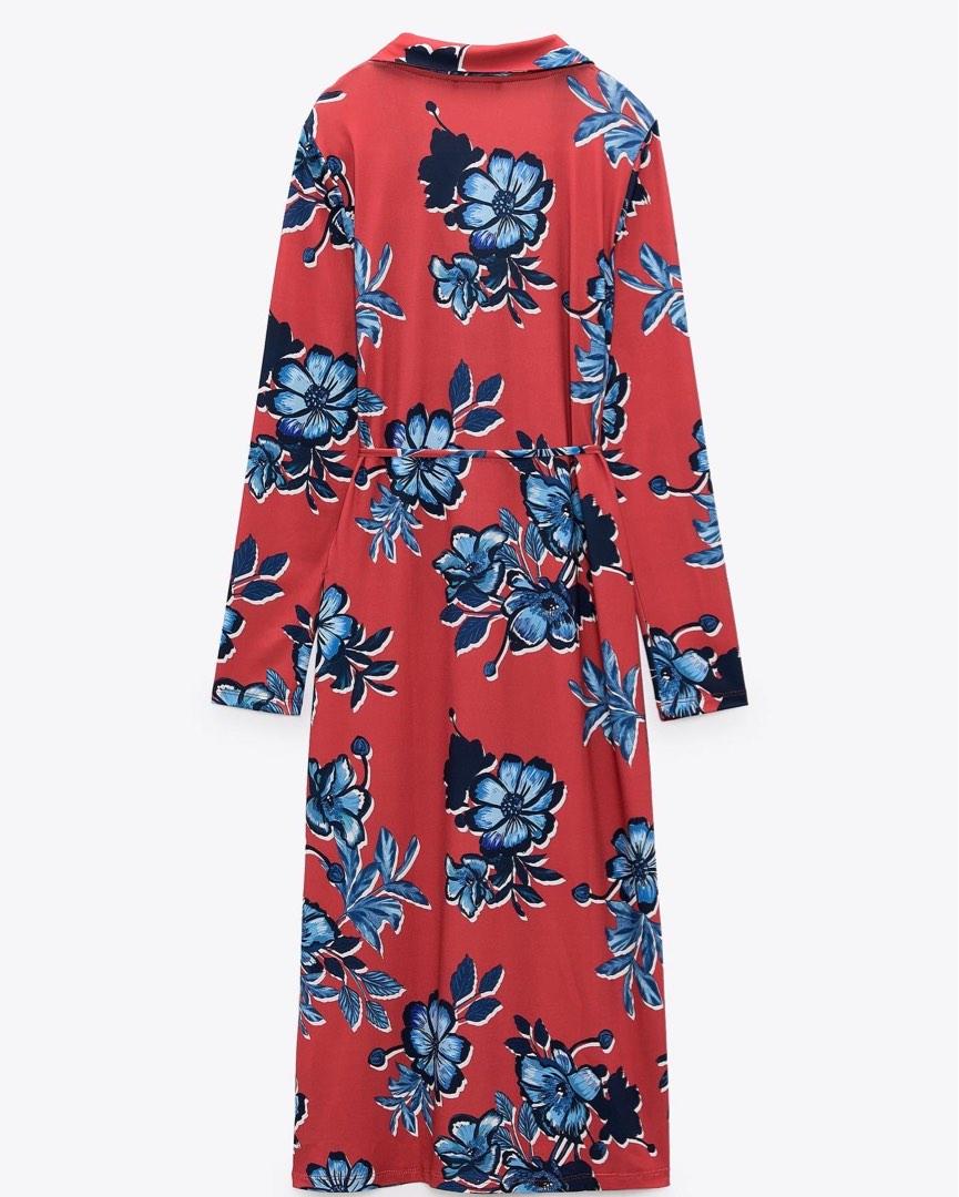 Zara BNWT Printed Midi Dress (Category: Dresses) located in San Fernando. Submitted by tipsysauce (Listing ID 1193173193, Image 3). Description: Zara BNWT Printed Midi Dress Small ₱998 only Layaway ok. COD accepted. ON HAND 🛍 100% Authentic. Bought directly from Zara stores in London 🇬🇧.